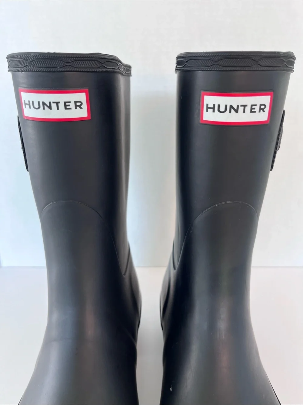 Hunter Original Tall Matte Black Mid-Calf Rubber Rain Boots
